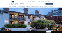 Desktop Screenshot of hotelpacific.com